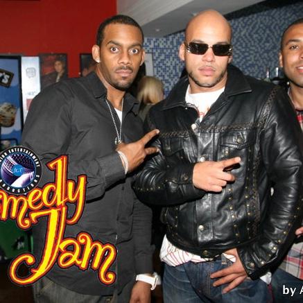 Artists and guests at a Real Deal Comedy Jam event